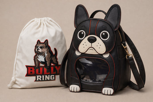 Bully Ring™ Pup Face Designer Backpack – Valentine’s Limited Drop